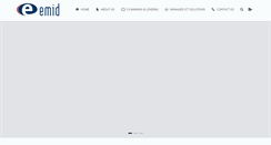 Desktop Screenshot of emid.co.za