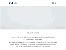 Tablet Screenshot of emid.co.za